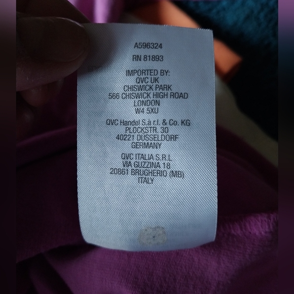 Denim&Co set of 3 Perfect Jersey v-neck elbow sleeve tops Medium - Picture 4 of 8